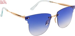 UL88 ECO (UL88 ECO) SUNGLASSES Sunglasses 8822(SUNGLASS COLOR CODE: Gold Blue,SUNGLASS BOX SIZE (MM): 54.0)