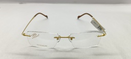 PROVO (PROVO) FRAME PT5818 TITANIUM(FRAME COLOR CODE: K.Gold,FRAME BOX SIZE (MM): 54.0)