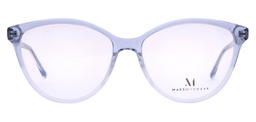 MASSI (MASSI) FRAME MASSI-LU210(FRAME COLOR CODE: BLUE TRANSPARENT (C6),FRAME BOX SIZE (MM): 5216)