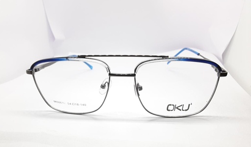 OKU ONE (OKU) FRAME DF M88617(FRAME COLOR CODE: BLUE BLUE,FRAME BOX SIZE (MM): 54.0)