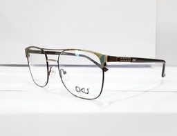 OKU (OKU) FRAME DFD2 YCO51(FRAME COLOR CODE: C1 BRWN GOLDEN,FRAME BOX SIZE (MM): 55.0)