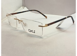 OKU (OKU) FRAME DN 224206(FRAME COLOR CODE: GOLD BROWN,FRAME BOX SIZE (MM): 52.0)