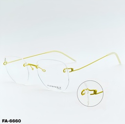 FARENHEIT (FARENHEIT) FRAME SUPRB METAL UL - 6660(FRAME COLOR CODE: C1 LITE GOLD,FRAME BOX SIZE (MM): 52.0)