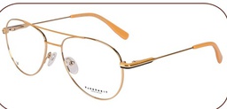 FARENHEIT (FARENHEIT) FRAME VODA VF-4042(FRAME COLOR CODE: C3 GOLD YELLOW,FRAME BOX SIZE (MM): 54.0)