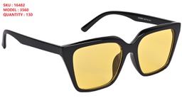UL88 ECO (UL88 ECO) SUNGLASSES Sunglasses 3560(SUNGLASS COLOR CODE: YELLOW BLACK,SUNGLASS BOX SIZE (MM): 54.0)